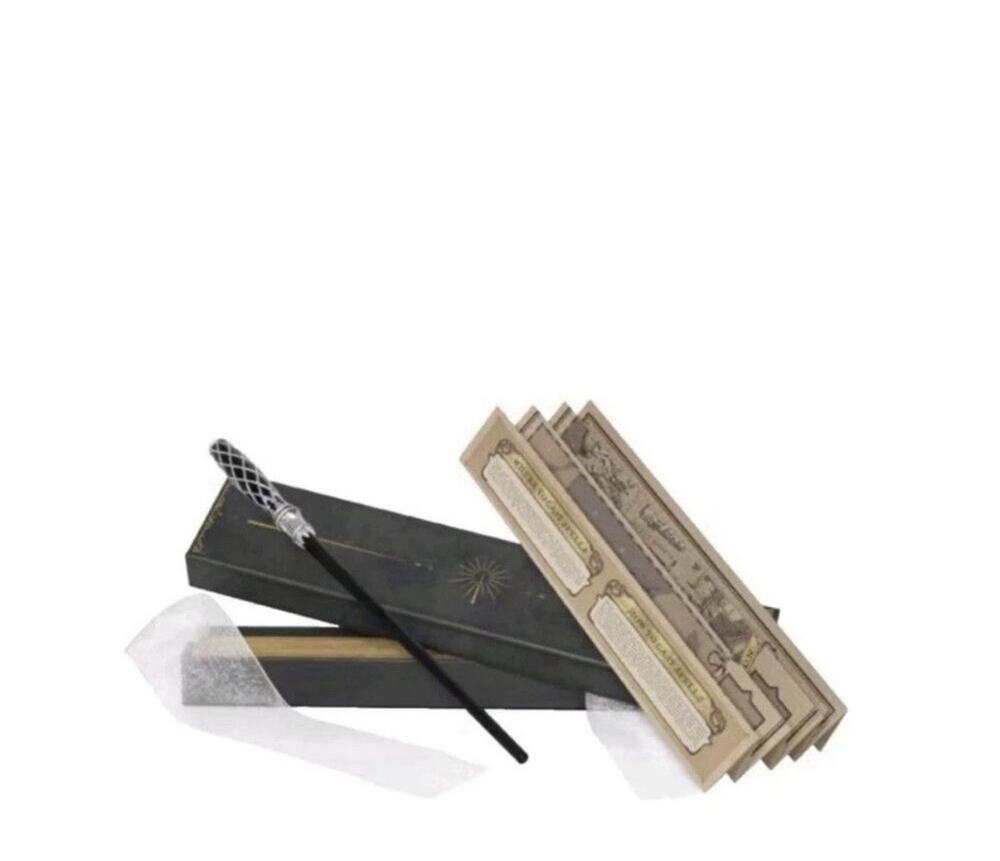 Harry Potter Interactive Wand – Universal Studios 2nd Gen Black/Sil – New in Box
